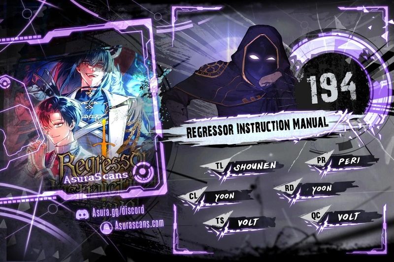 Regressor Instruction Manual - Chapter 194 Page 1