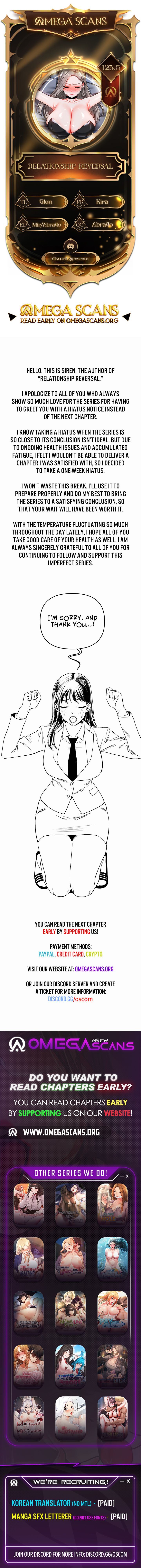 Relationship Reversal - Chapter 123.5 Page 1