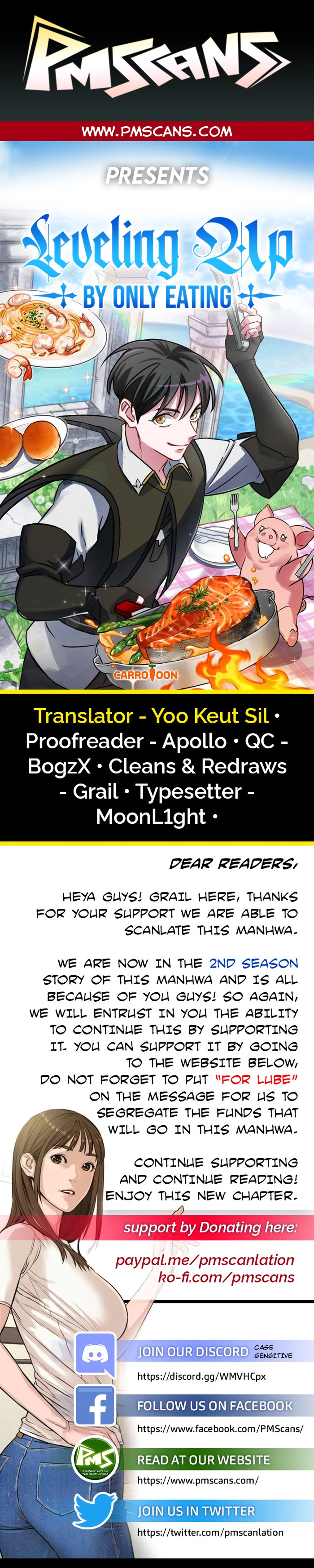 Leveling Up, By Only Eating! - Chapter 76 Page 1