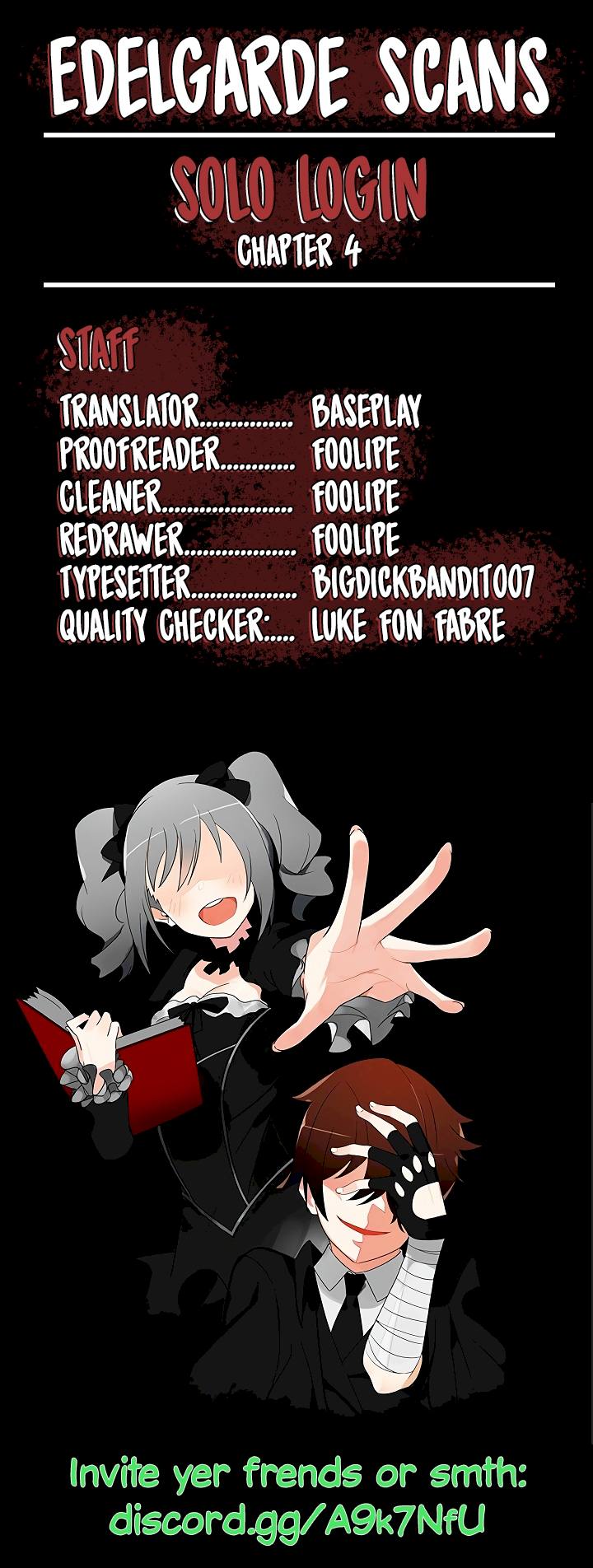 I Log In Alone - Chapter 4 Page 1