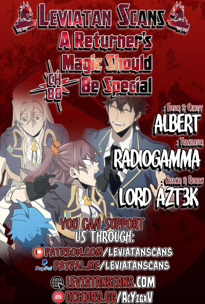 A Returner's Magic Should Be Special - Chapter 88 Page 1