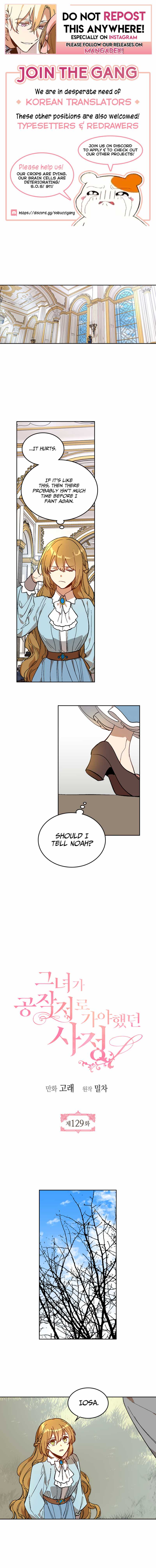 The Reason Why Raeliana Ended up at the Duke’s Mansion - Chapter 129 Page 1