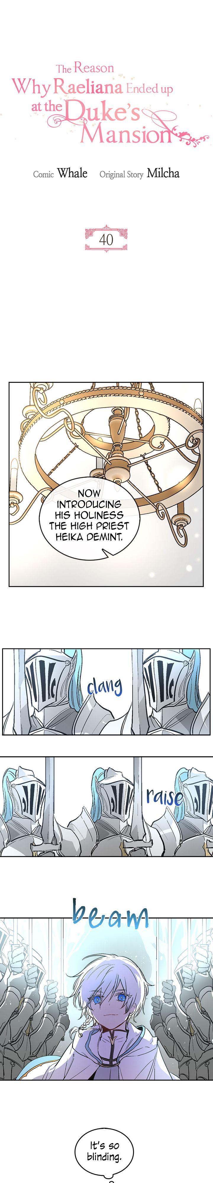 The Reason Why Raeliana Ended up at the Duke’s Mansion - Chapter 40 Page 1