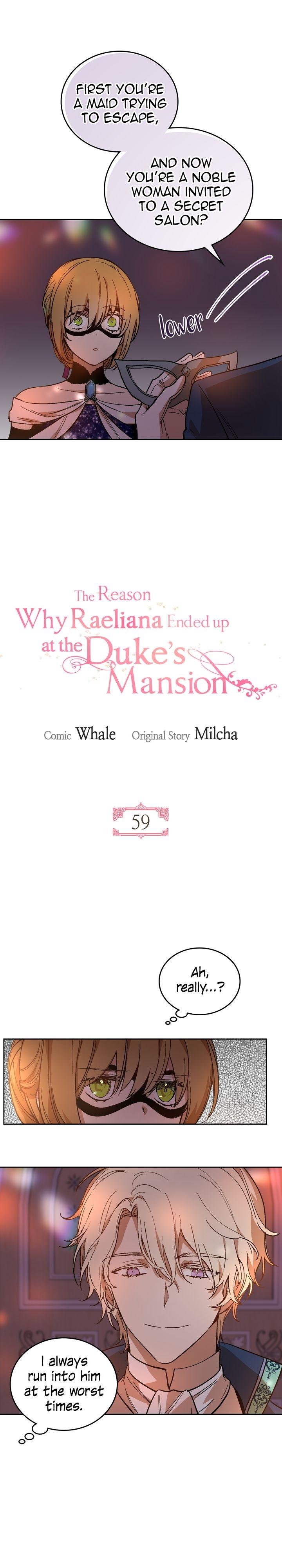 The Reason Why Raeliana Ended up at the Duke’s Mansion - Chapter 59 Page 1