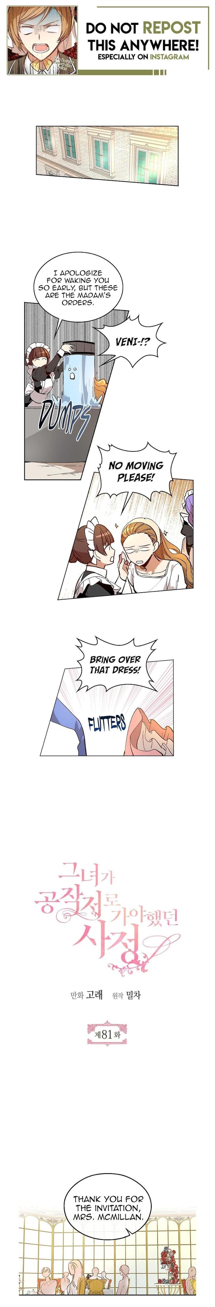 The Reason Why Raeliana Ended up at the Duke’s Mansion - Chapter 81 Page 1