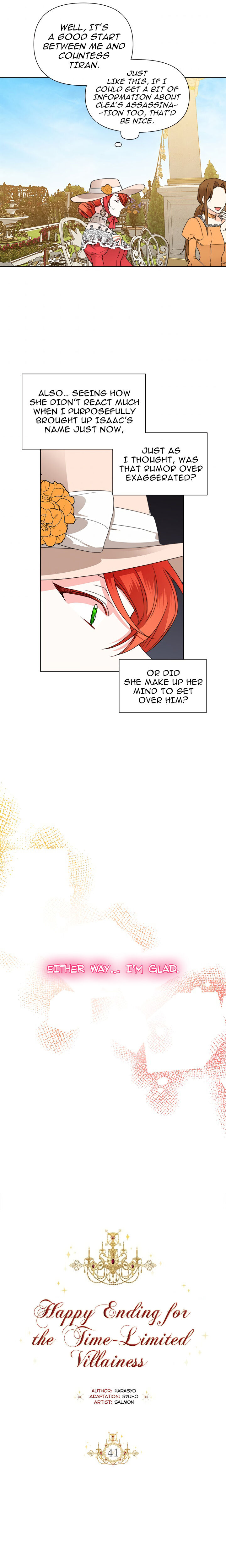 Happy Ending for the Time - Limited Villainess - Chapter 41 Page 9