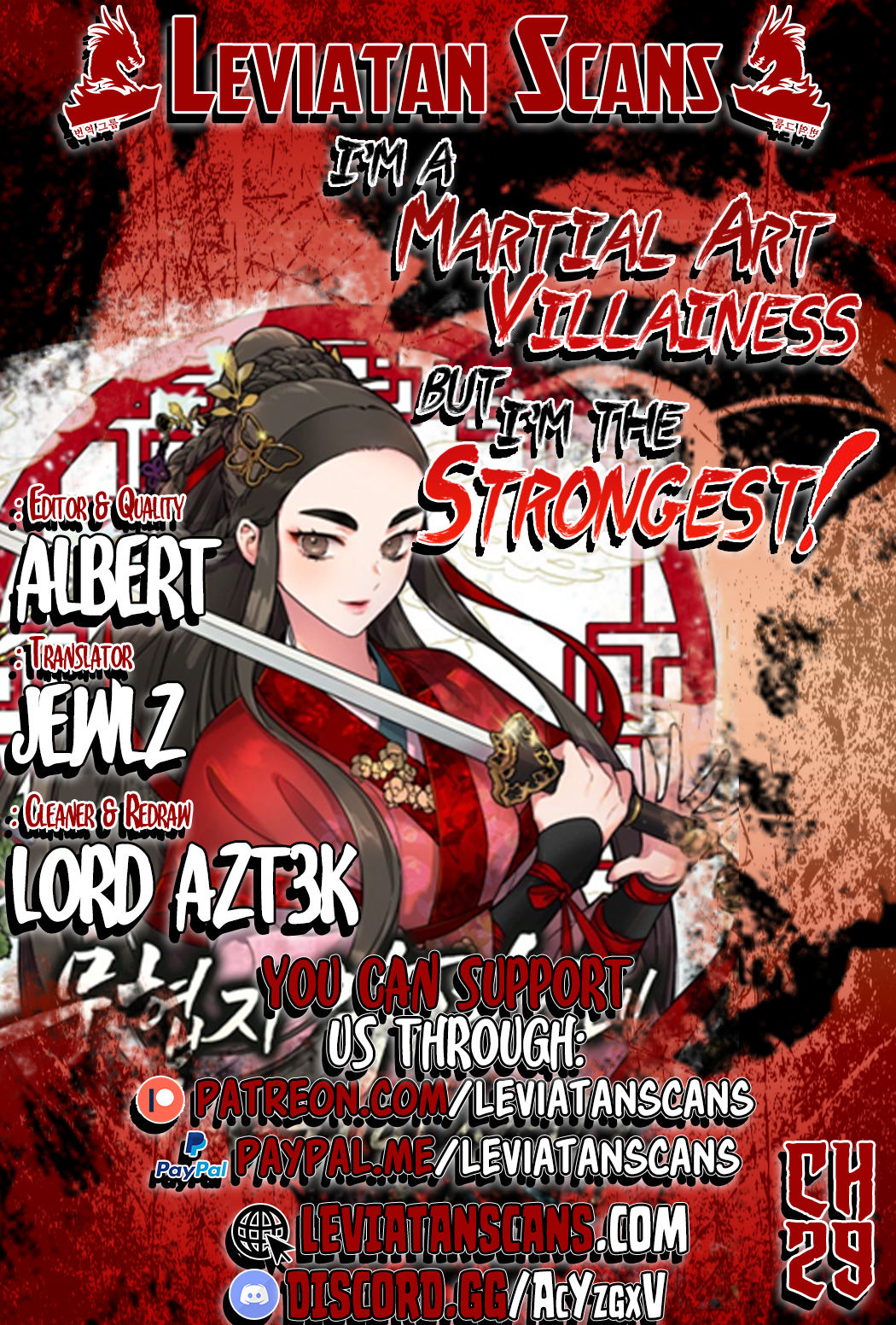 I'm a Martial Art Villainess, but I'm the Strongest! - Chapter 29 Page 1