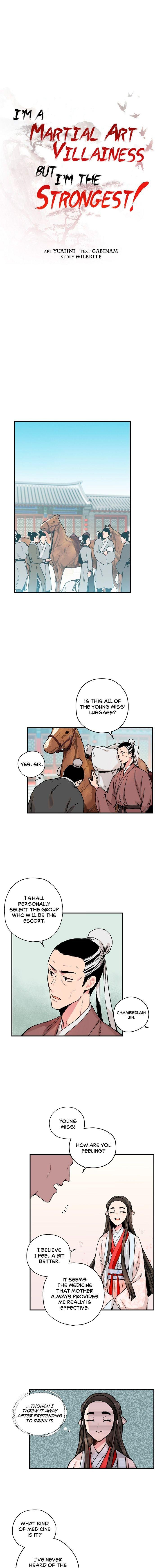 I'm a Martial Art Villainess, but I'm the Strongest! - Chapter 3 Page 2
