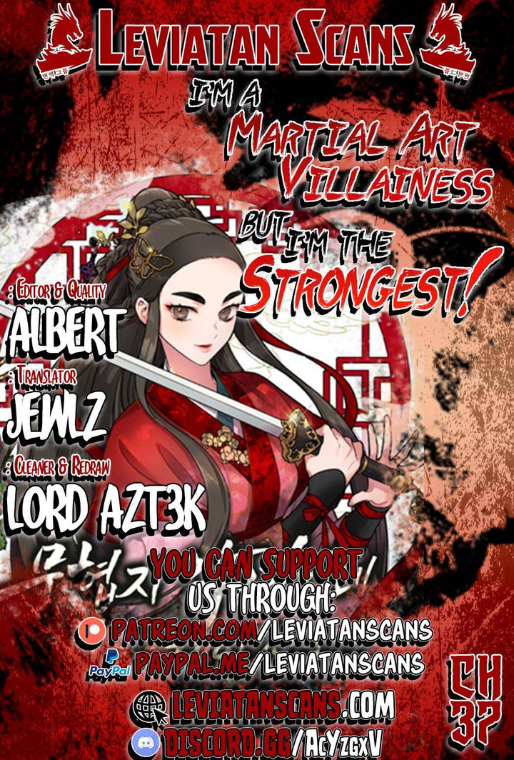 I'm a Martial Art Villainess, but I'm the Strongest! - Chapter 37 Page 1
