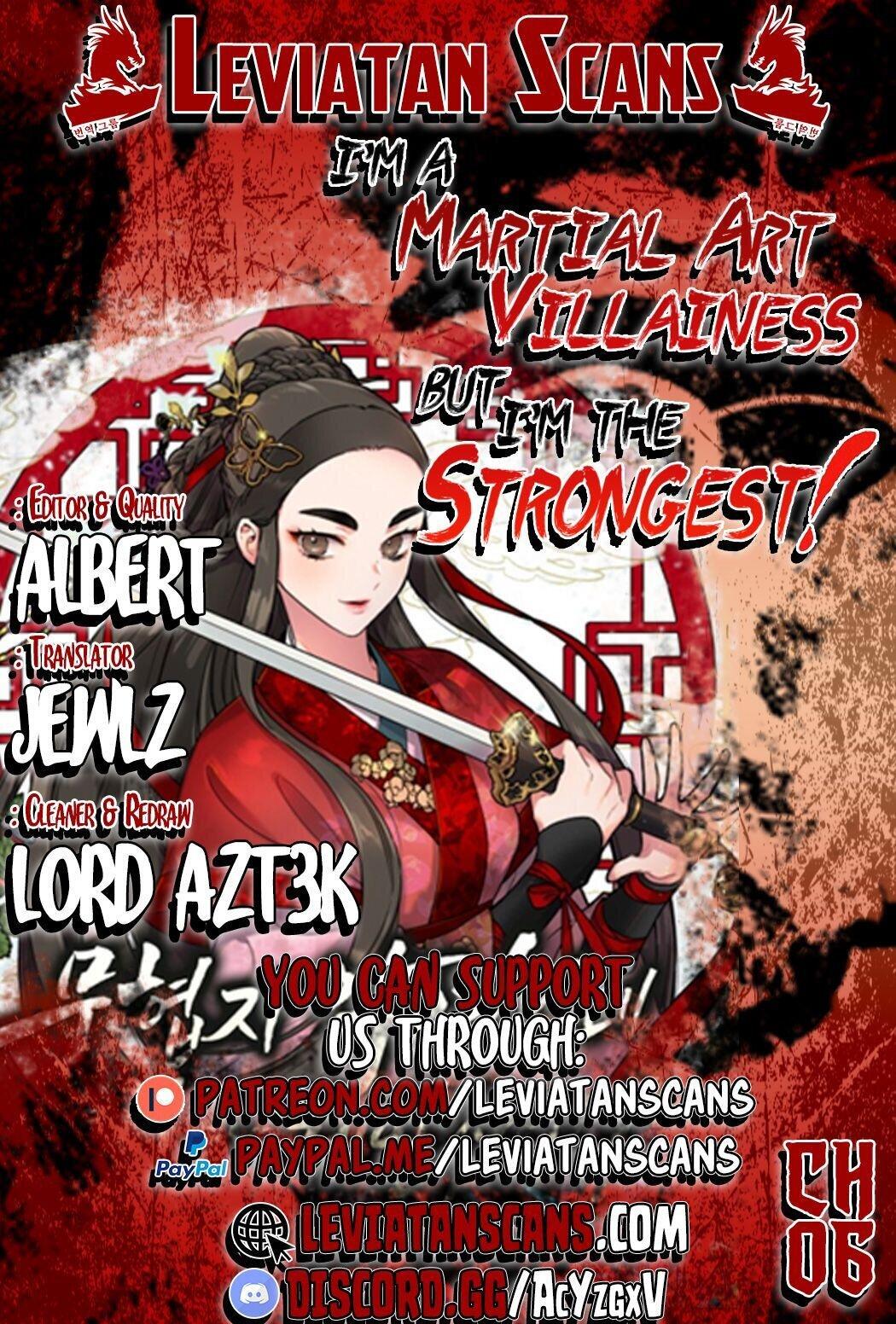 I'm a Martial Art Villainess, but I'm the Strongest! - Chapter 6 Page 1