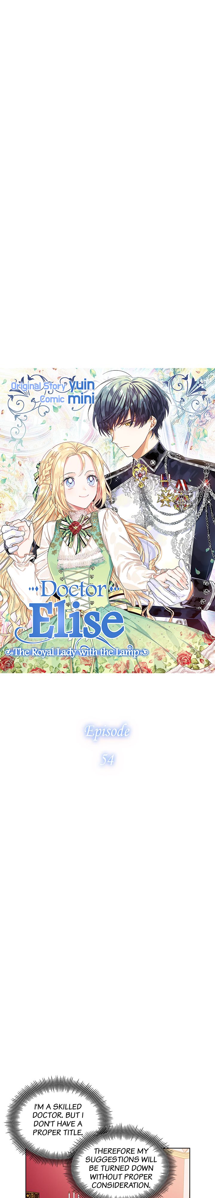 Doctor Elise – The Royal Lady with the Lamp - Chapter 54 Page 2