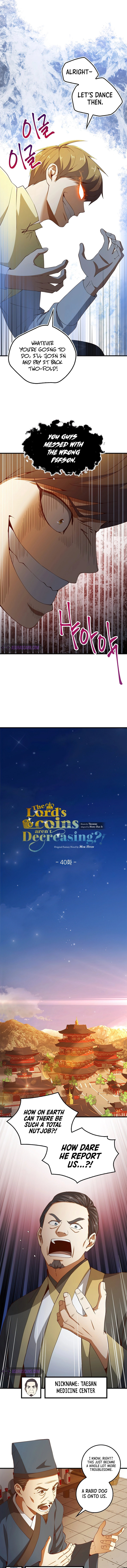 The Lord’s Coins Aren’t Decreasing?! - Chapter 40 Page 5