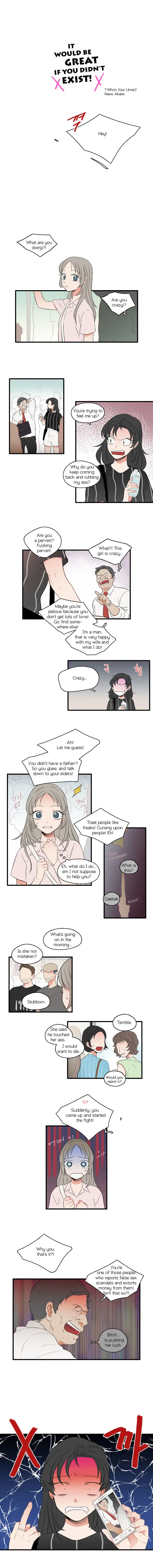 It Would Be Great if You Didn’t Exist - Chapter 41 Page 1