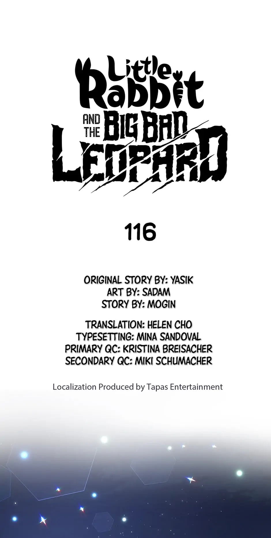 A Symbiotic Relationship Between A Rabbit And A Black Panther - Chapter 116 Page 1