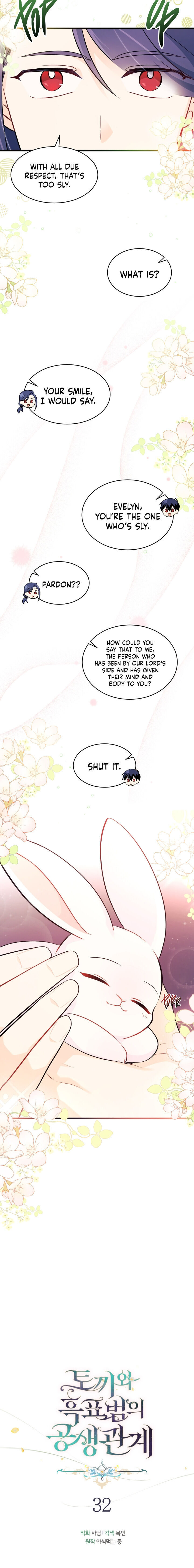 A Symbiotic Relationship Between A Rabbit And A Black Panther - Chapter 32 Page 8