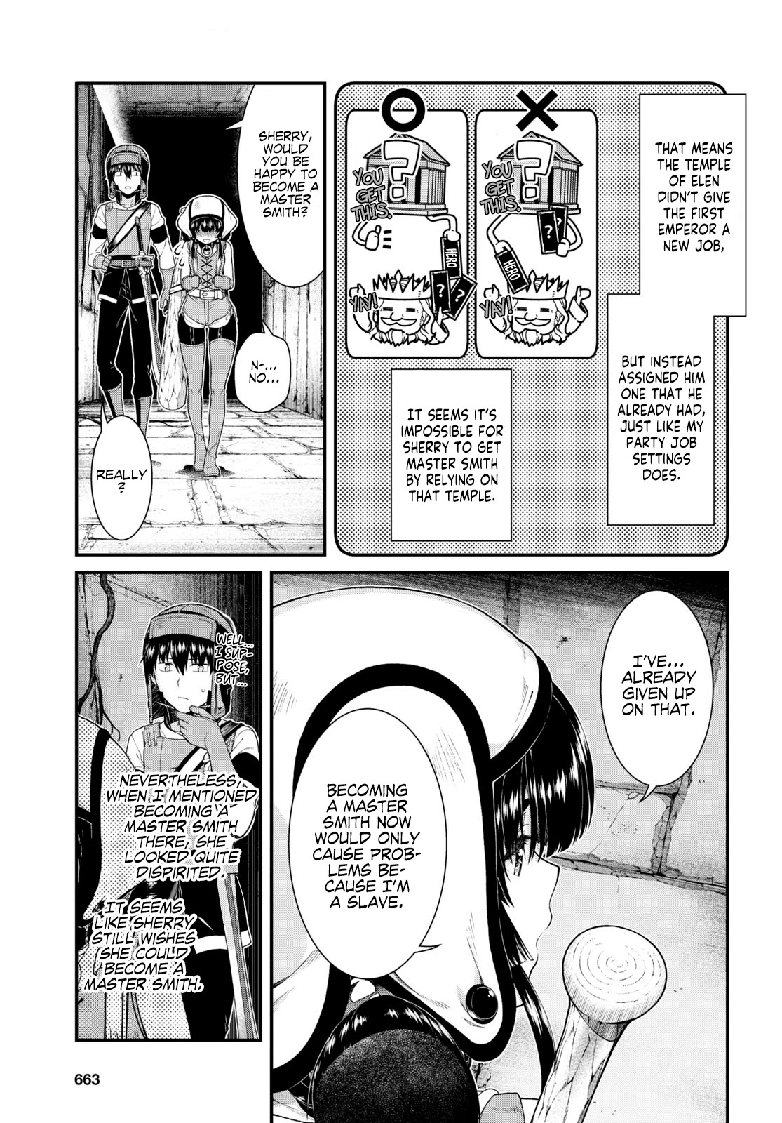 Isekai Meikyuu de Harem wo - Chapter 45 Page 13
