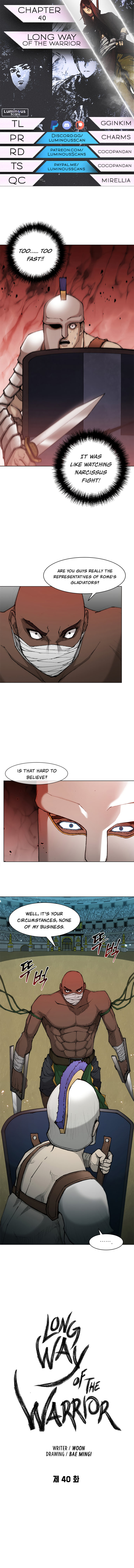 The Long Way Of The Warrior - Chapter 40 Page 1