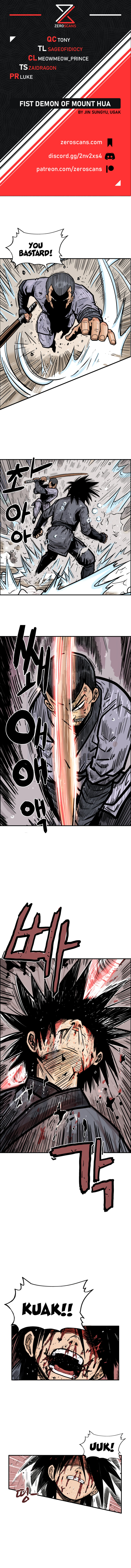 Fist Demon of Mount Hua - Chapter 8 Page 1