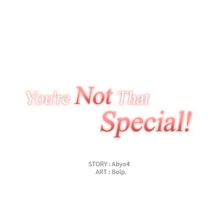 You are not that Special! - Chapter 11 Page 23