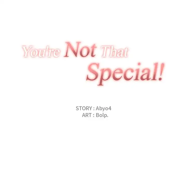 You are not that Special! - Chapter 14 Page 18