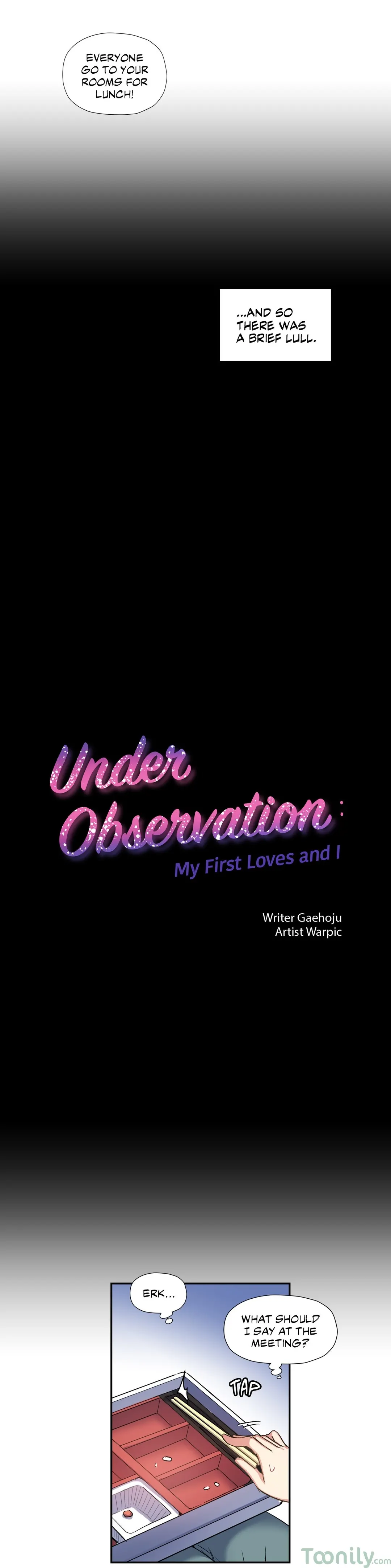 Under Observation My First Loves and I - Chapter 27 Page 11