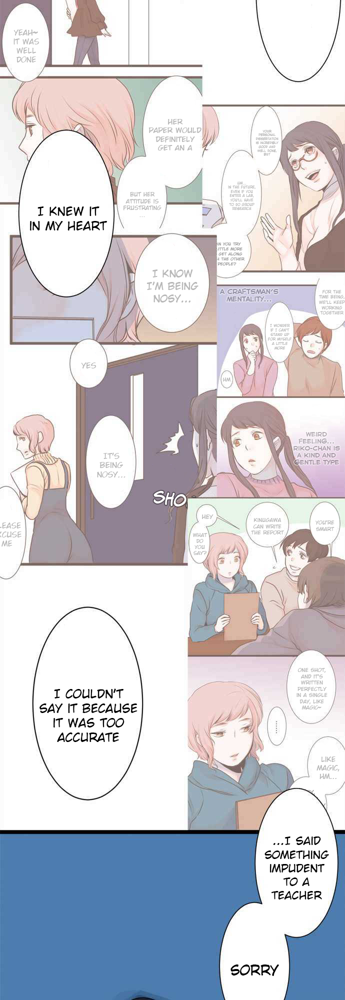 Mizumitsu Is Bitten by a Girl - Chapter 17 Page 9