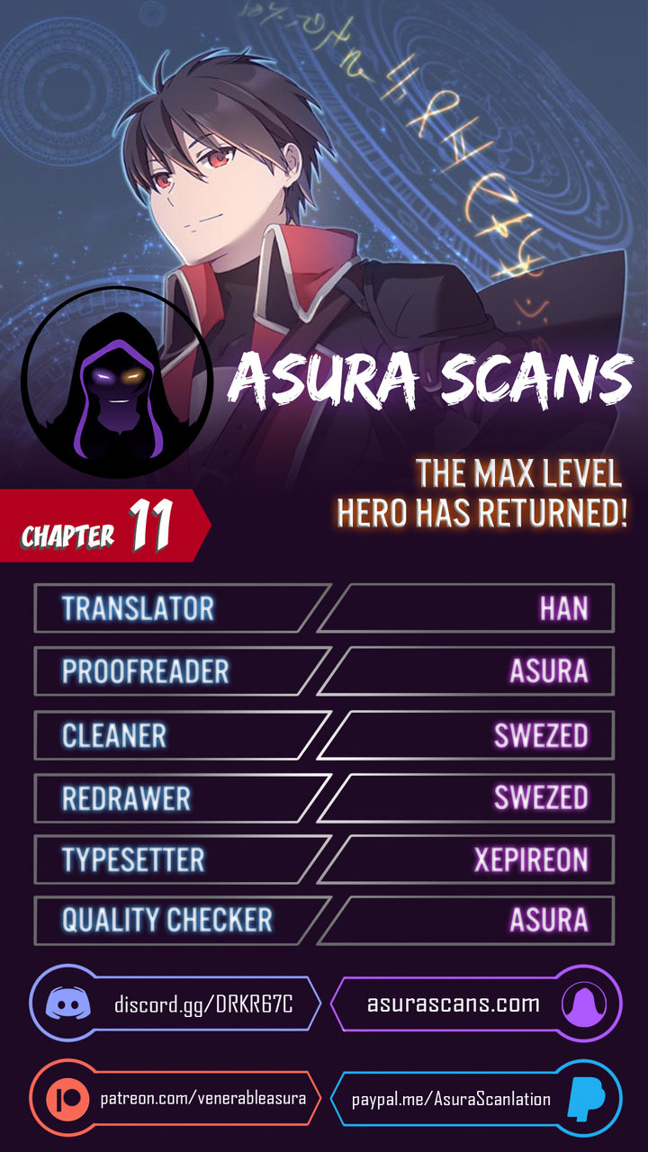 The Max Level Hero has Returned! - Chapter 11 Page 1