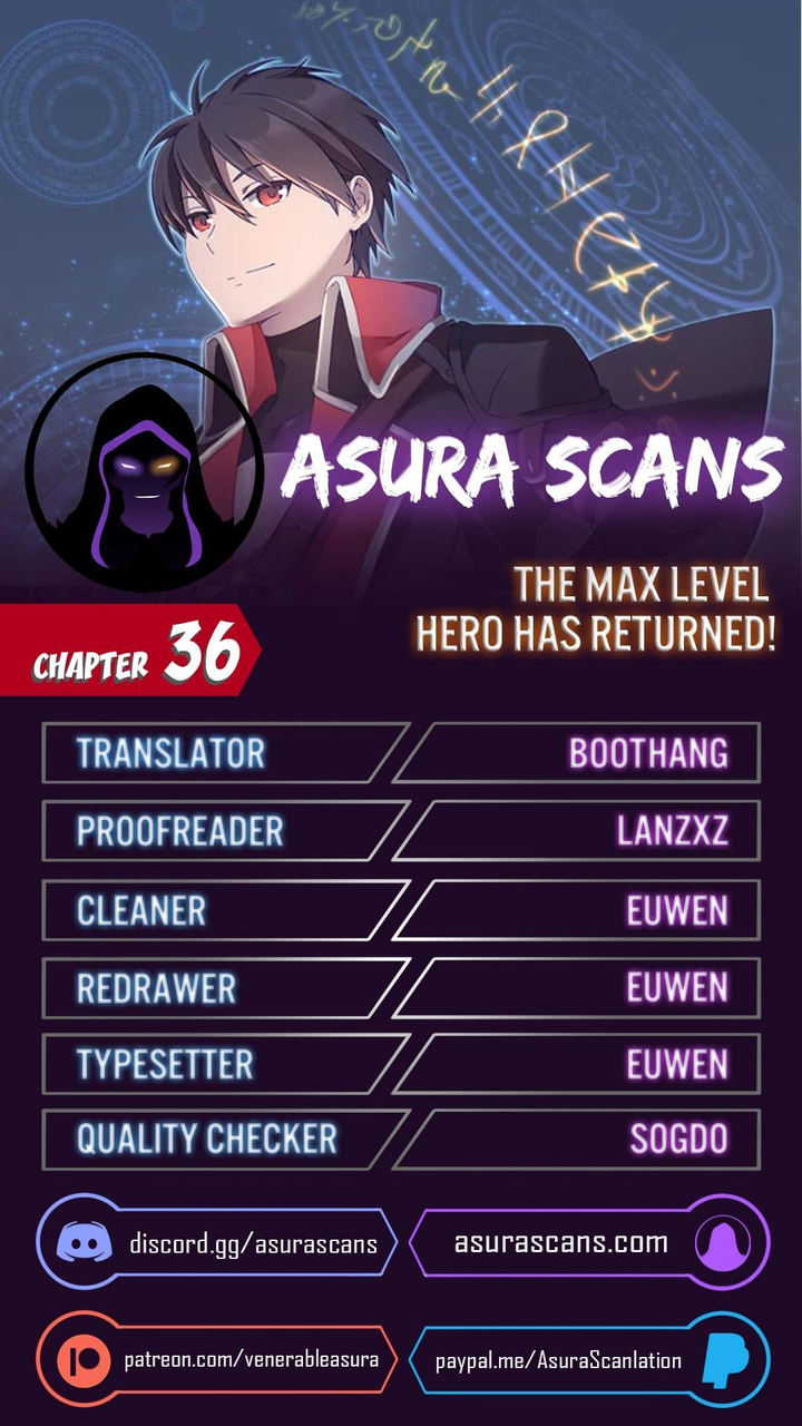 The Max Level Hero has Returned! - Chapter 36 Page 1