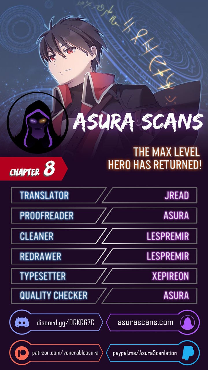 The Max Level Hero has Returned! - Chapter 8 Page 1